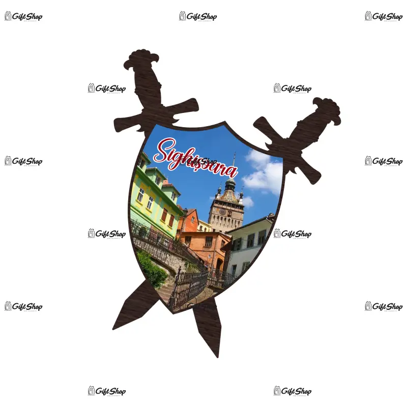 Sighisoara, magnet palos cu sabii, mgs185